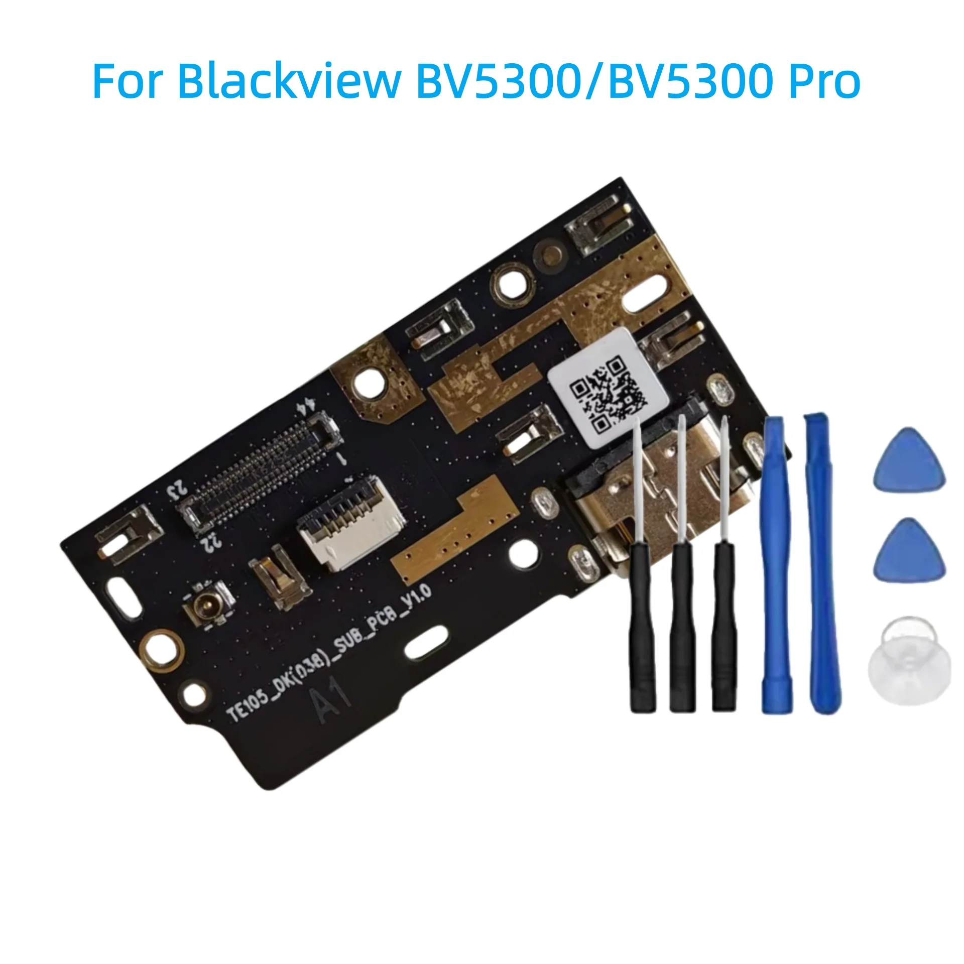 Original For Blackview BV5300 PRO Mobile Phone Built-in USB Charging Small Board Dock Parts For BV5300 Replacement Accessories
