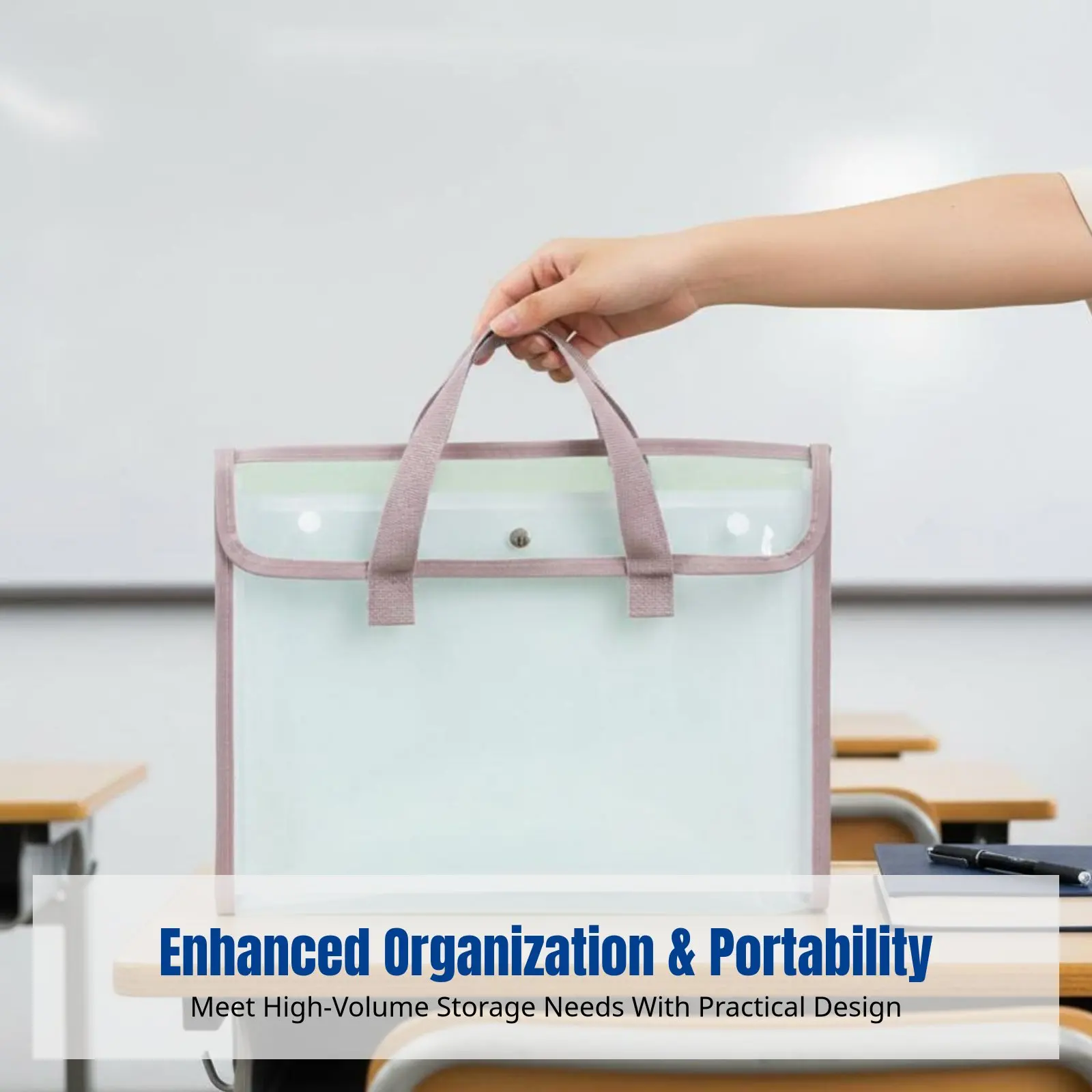 letter-size-accordion-document-folder-transparent-pvc-13-sections-large-capacity-waterproof-organizer-student-exam-paper