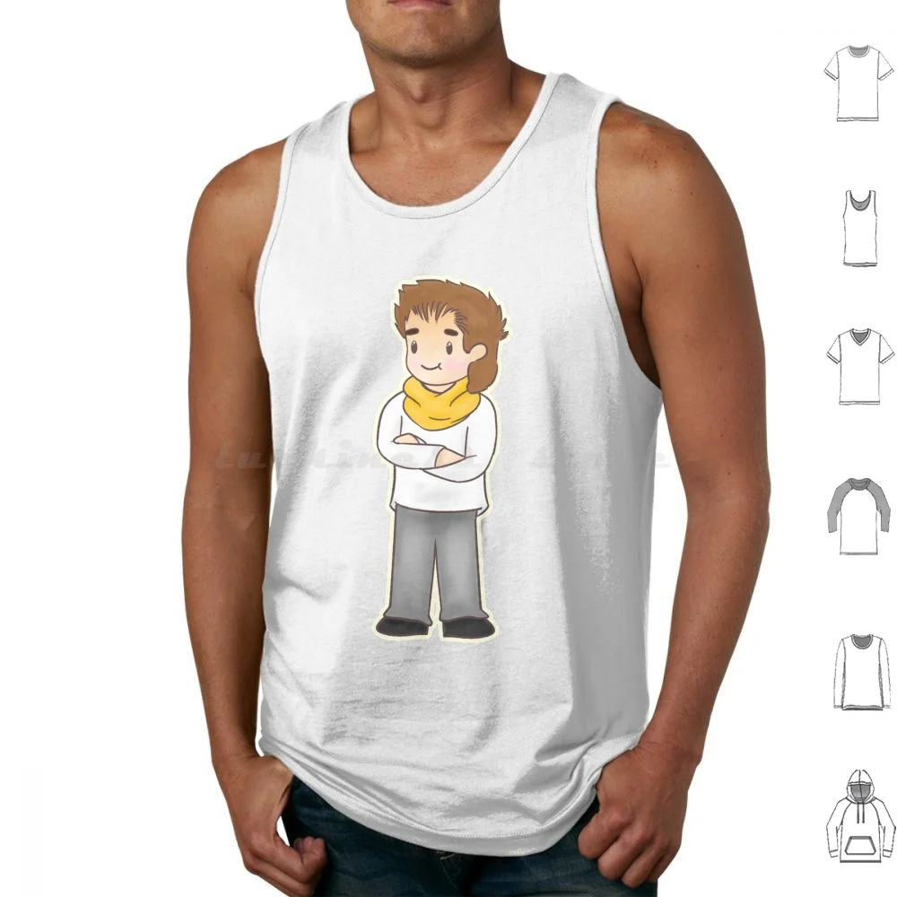 Nik Kershaw Tank Tops Vest Sleeveless