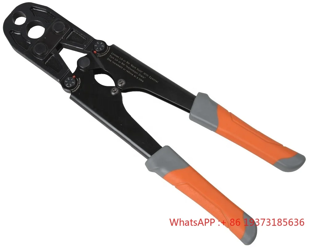 

Pipe Press Tool for Pex Fittings Using Copper Crimp Rings