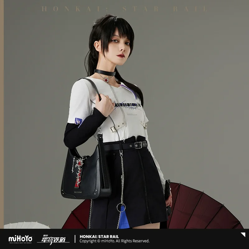 Sunsyea Honkai Star Rail Official Merch miHoYo Original Authentic Acheron Themes Series Clothes
