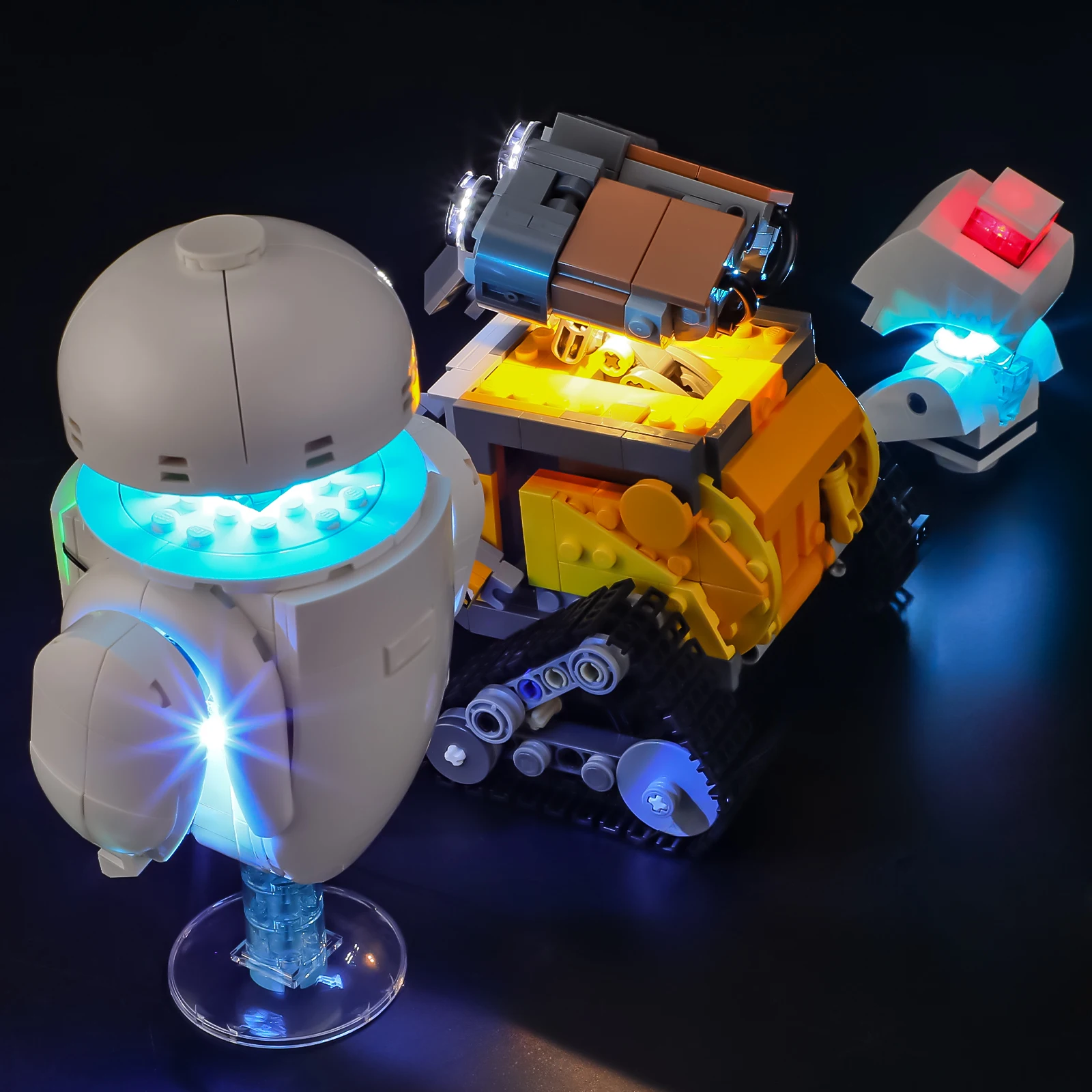 Verlichtingsset voor LEGO Pixar Wall·E Eve exclusief bouwsteen (alleen led-lichtset)
