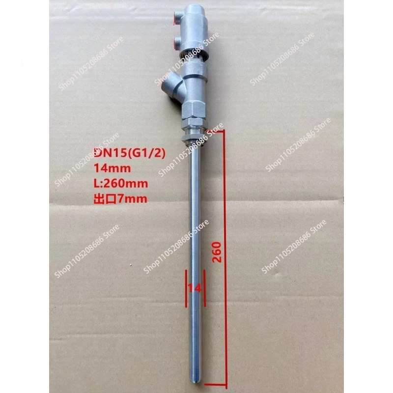 Filling machine pneumatic anti-drip filling head discharge valve, stainless steel 4-point discharge nozzle