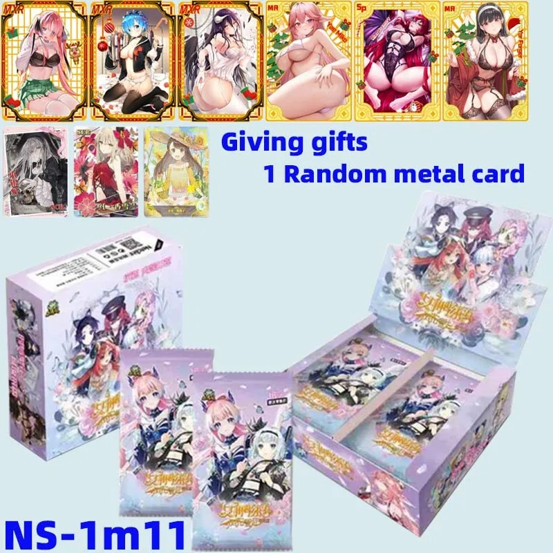 

2023 Newest Goddess Story NS1M11 Card Full Set Girl Party Swimsuit Bikini Feast Booster Boxs Waifu Cards Hobbies Gift