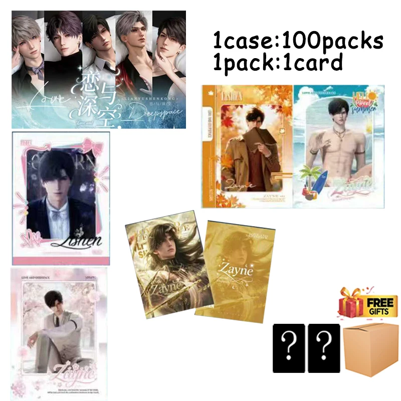 

Складные стоячие карты Love And Deepspace, аниме, коллекционная коллекционная игра, демонстрационная фигурка, креативный дизайн стоячих карточек