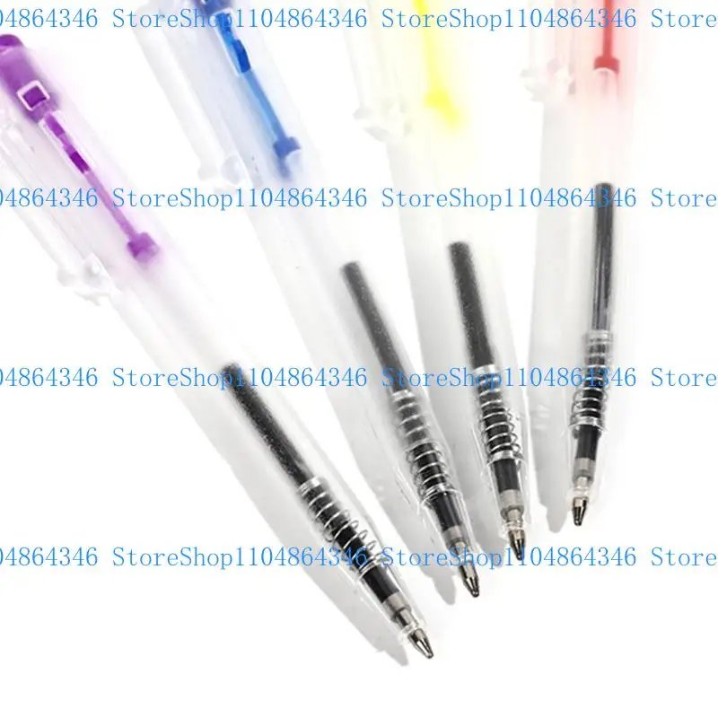 

5asd 100Pcs Adults Kids Fancy Ballpoint Pens Student Gifts Easy Grip Ballpoint Pen Simple Retractable Auto Ballpoint Pens