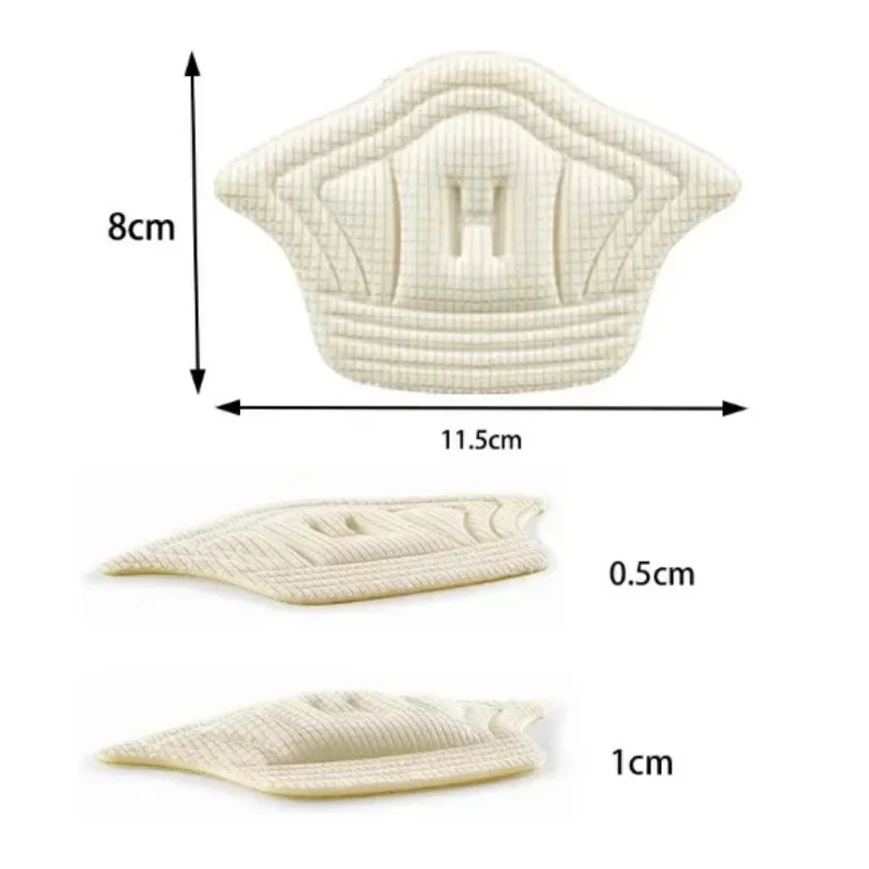 10Pcs Heel Insoles  Shoes Patch Heel Pads  Sport Shoes Adjustable Size Feet Pad Insole Shoe Heel Protector Back Sticker