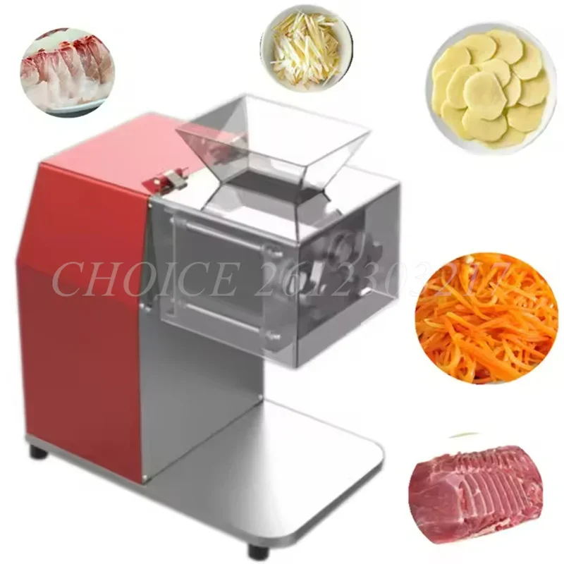 Fully Automatic Electric Mutton Beef Rolls Slicer Machine Desktop Freezing Meat Cutter Stainless Steel Desktop Meat Planer