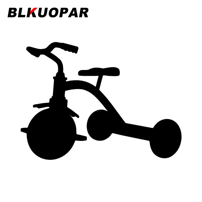 BLKUOPAR Children's Tricycle Car Sticker Fashionable Personality Waterproof Sunscreen Creative Graphics Car Door Decoration