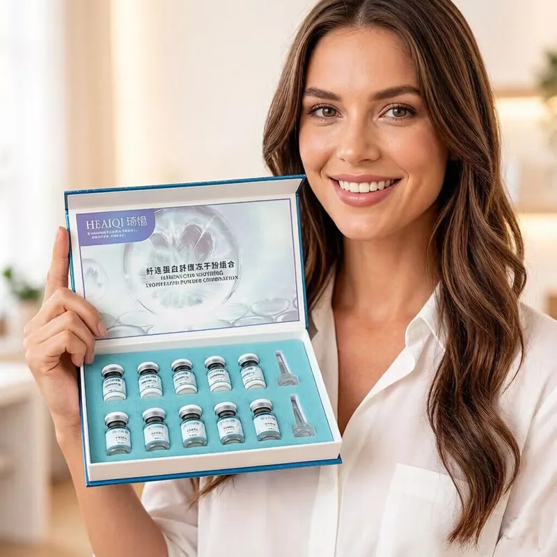 Fibronectin Recombinant Collagen Freeze-dried Powder Set Anti Aging Brightening Moisturizing Anti-Aging Essence For All Skin
