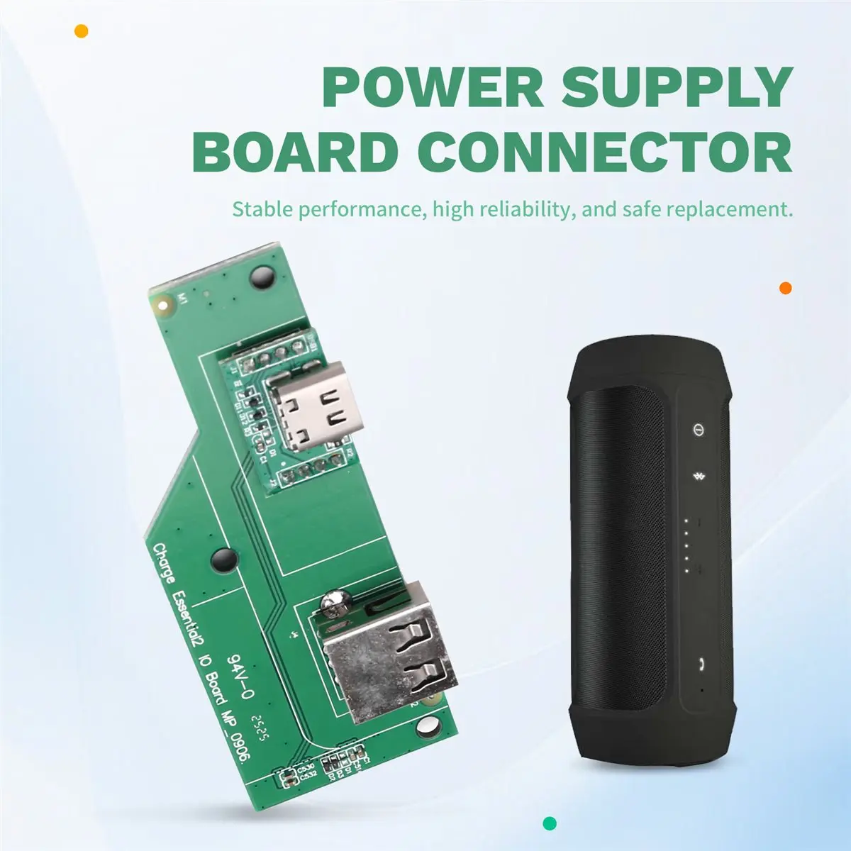 

1 шт. USB 2.0 TYPE C USB 3.1Jack разъем платы питания для Chargese 2 Type C Bluetooth-динамик зарядный порт