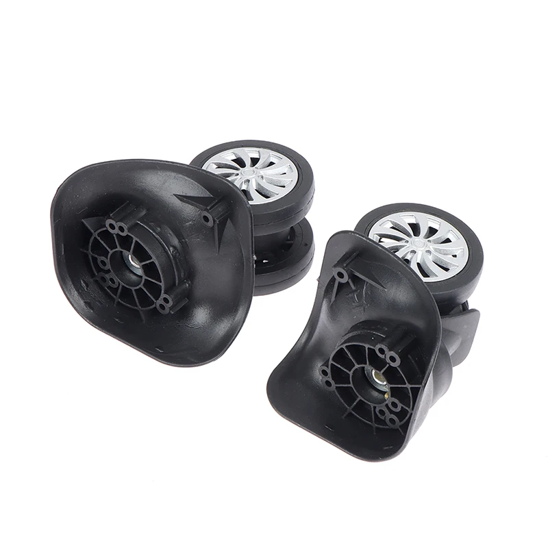 Universal 360 Graus Giratória Rodas, Ferramentas Roda Trolley, Mala, Bagagem, 4Pcs