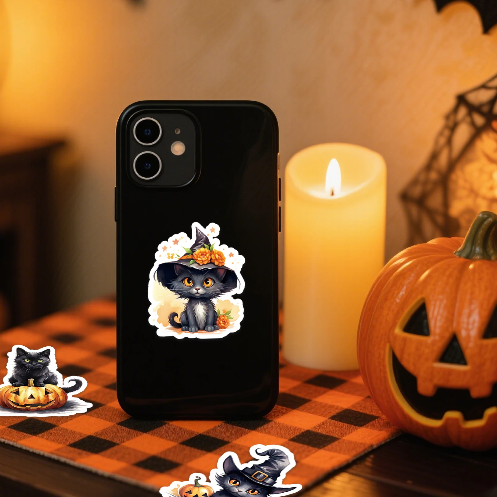 50PCS Cute Cartoon Halloween C - đánh giá và giá Phone Cases Junk