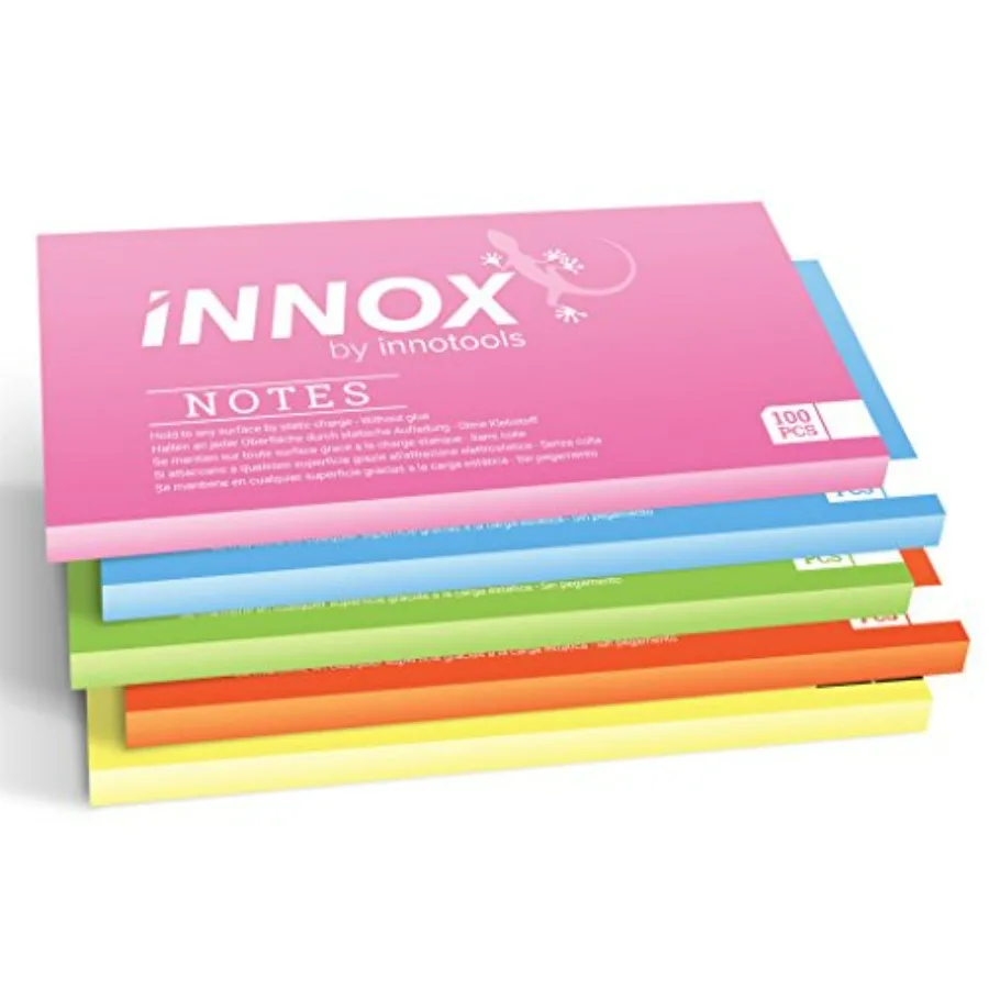 

Self-Stick Notes 8x4 inch Sticks to Any Surface Without Glue Reusable White Dry Erase Great for Classroom and Home Office,8x4 i