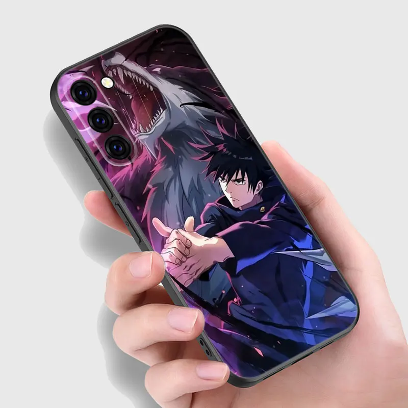 Toji Fushiguro Jujutsu Kaisen Phone Case For Samsung A13 A22 A24 A32 4G A25 A34 A35 A52S A53 A54 A55 A73 5G A12 A14 A15 A23 A31