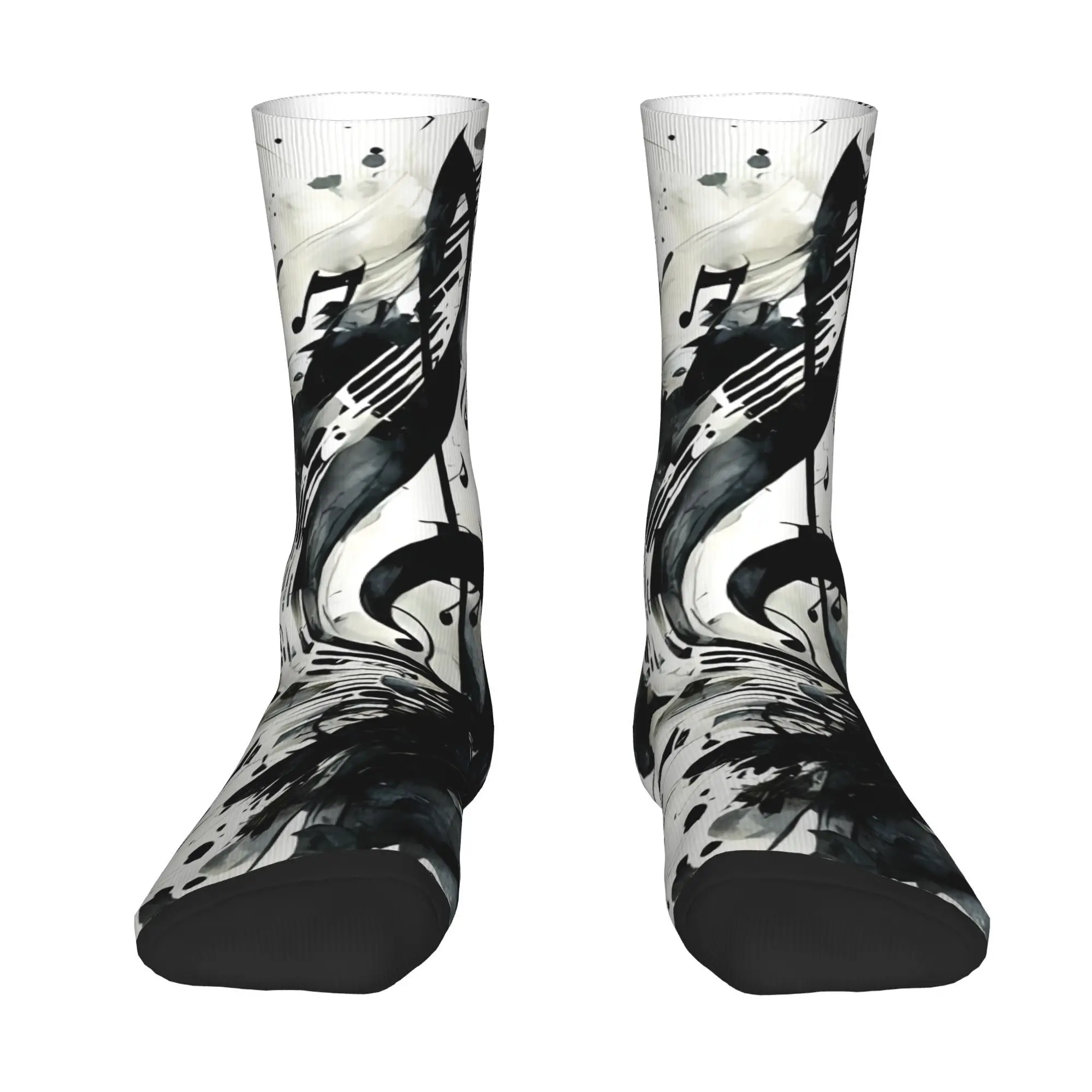 Musical Notes Magnificent Socks Male Mens Women Spring Stockings Printed