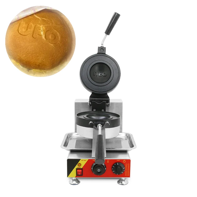 Commercial UFO Burger Machine With Logo Ufo Burger Doughnut Machine 110V 220V Gelato Panini Press Semlor Paczki Krapfen Baker