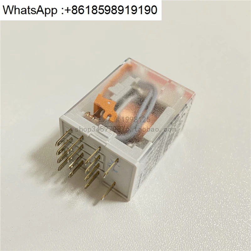 

R4N - 2014-23-1024 - WT | RELPOL Electromagnetic Relay 6A 24VDC 14 Pins New Genuine
