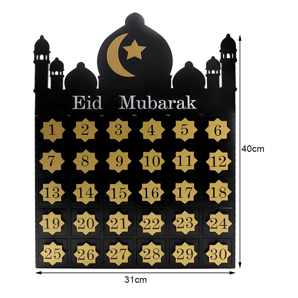 Ramadan Festival Calendar Box Practical Fashionable Festival Calendar For Home