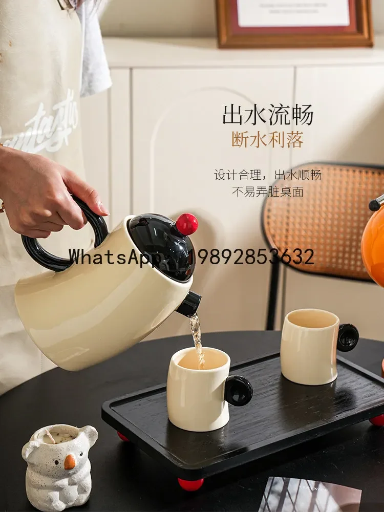 

a-15 ceramic tea set - perfect for home, living room, water cups, teapots, and teacups