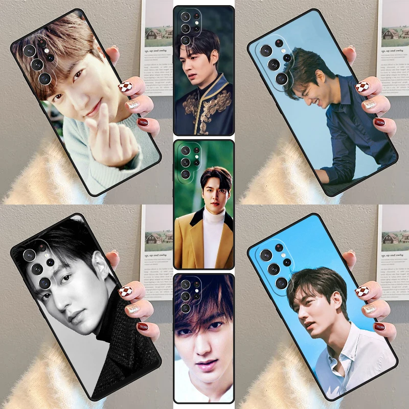 Lee Min Ho حافظة لهاتف سامسونج جالاكسي S23 S21 S20 FE S24 S25 S22 Ultra نوت 10 20 Plus غطاء سيليكون