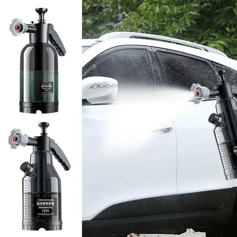 

Hand Pump Foam Sprayer Snow Foam Car Wash Spray Bottle Hand Pneumatic Foam Cannon Car Window Cleaning Tools Pressure Washer spra