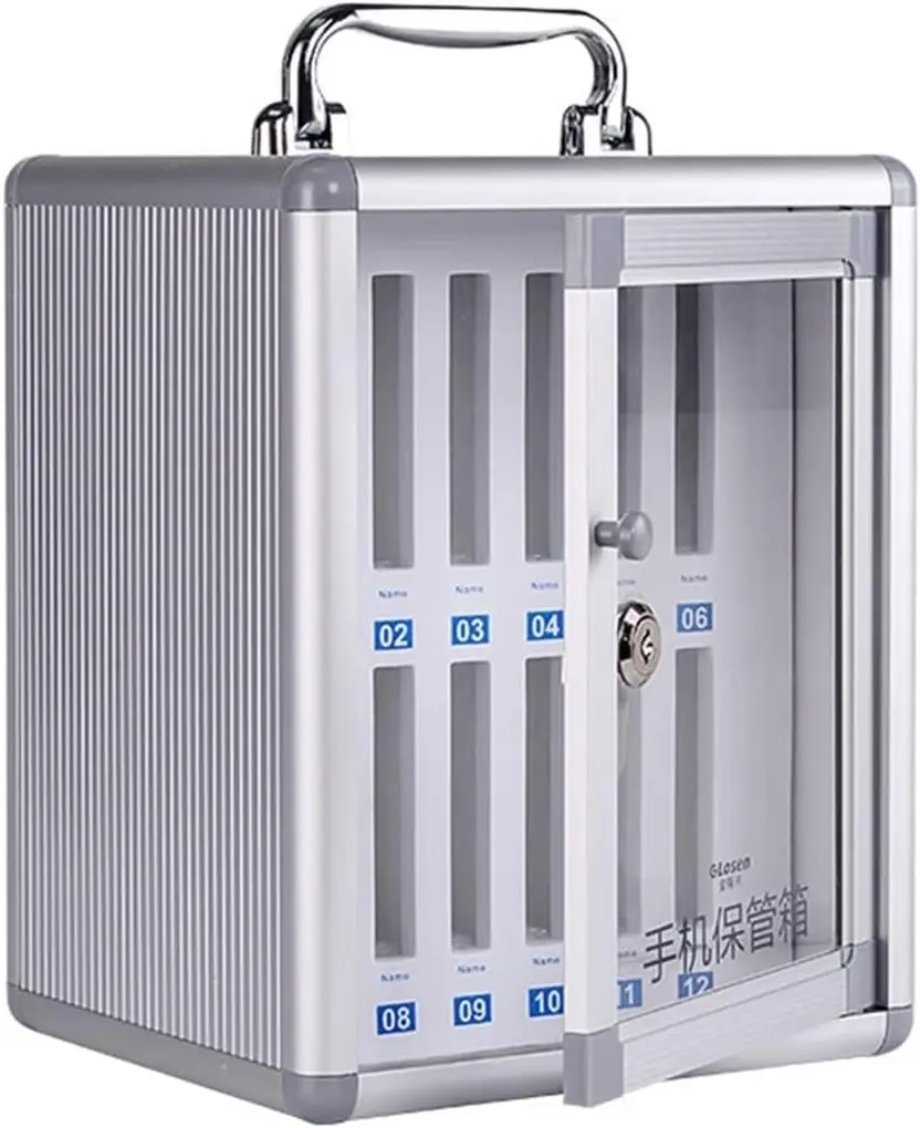 صندوق إيداع آمن للهاتف الخليوي خزانة الطالب مع قفل خزانة المطاعم 12/24/36/48/60 فتحة #4