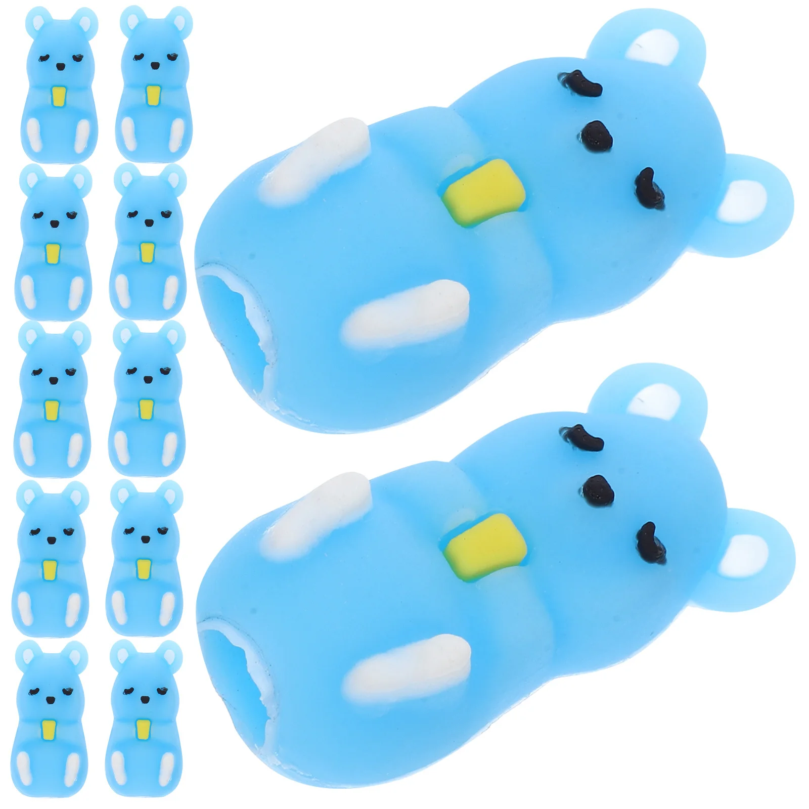 12 قطعة قلم رصاص لطيف الأكمام الكرتون سيليكون قبعات قلم رصاص هلام القلم تمديدات المحمولة القرطاسية الملحقات ل #1