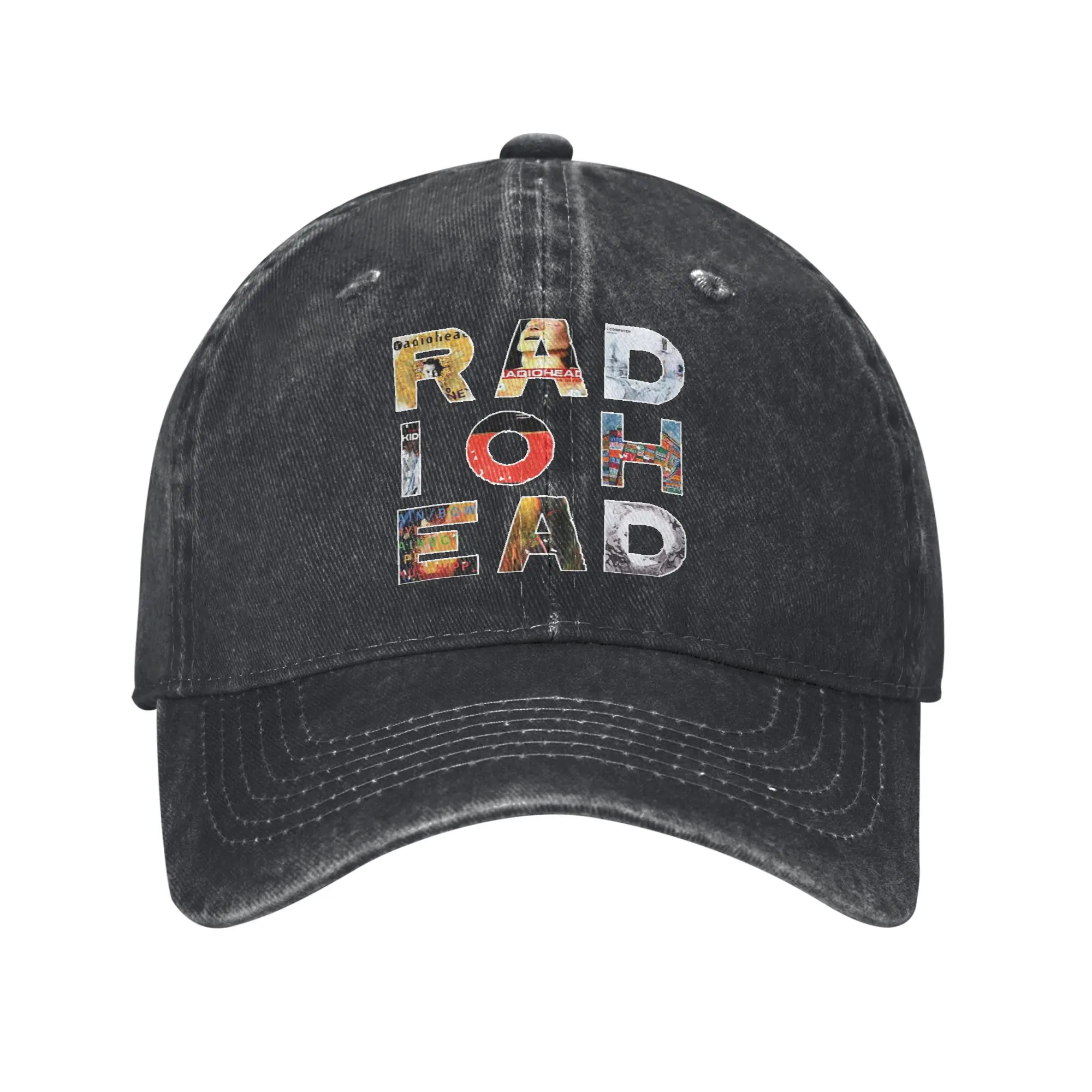 

RadioHeads Unisex Baseball Cap Distressed Washed Caps Hat Vintage Outdoor Activities Adjustable Fit Snapback Cap