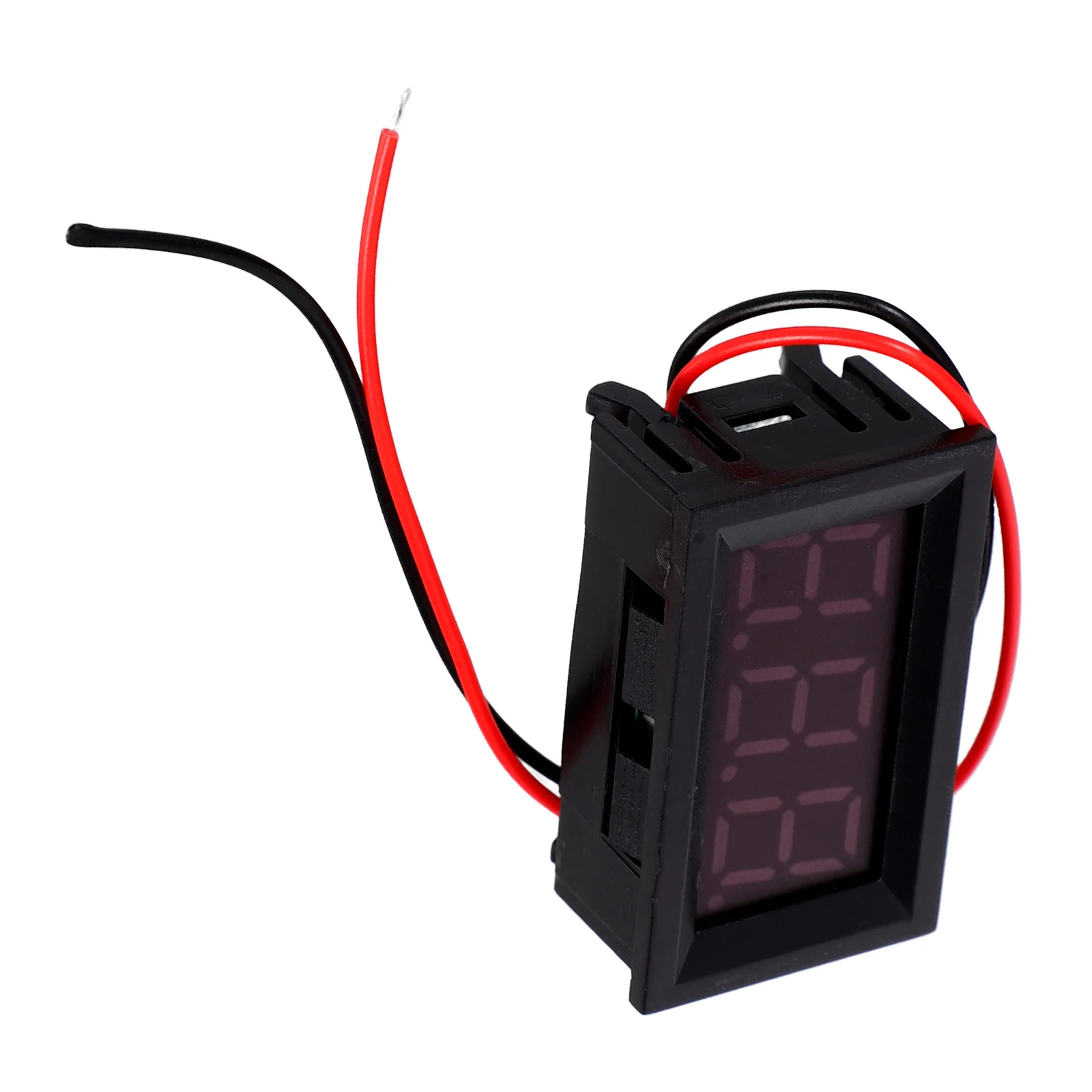 

2Pcs Mini LED Digital Voltmeter 4- Red Display DC0-30V Voltage Tester Car Electronics Low Power Easy Install Panel Meter
