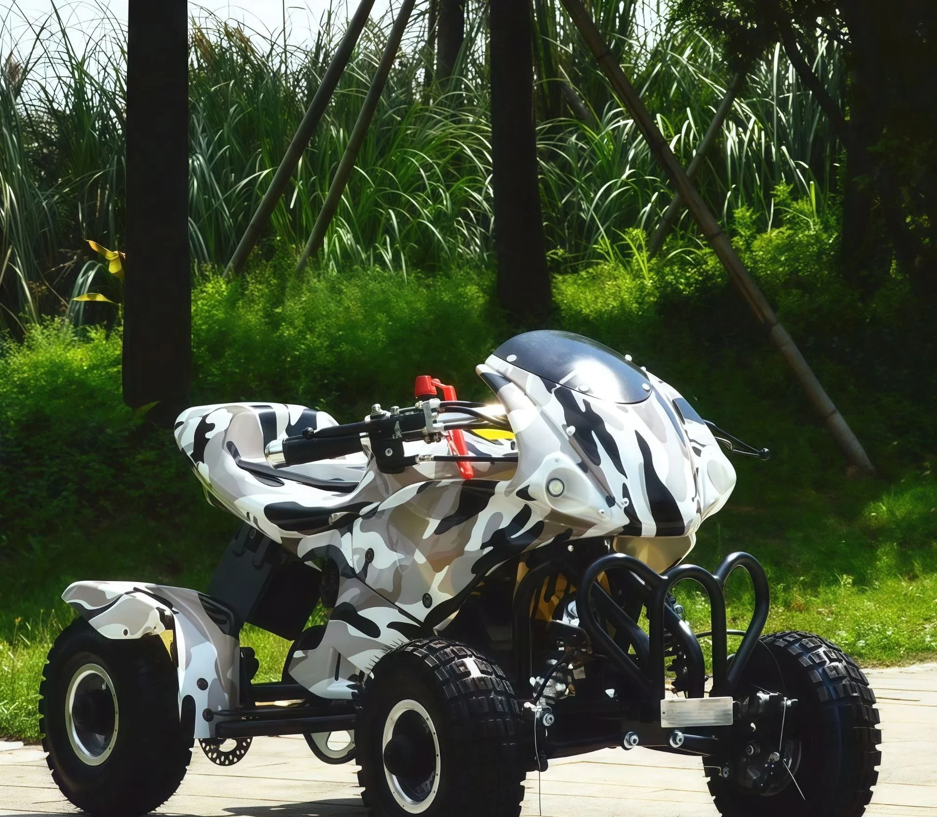ATV Mini Four Wheel Pedal All Terrain Competitive Rental Motorcycle