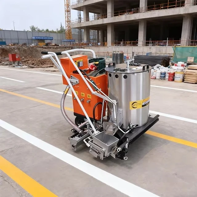 High Quality Road Scribing Marking Machine for Sale Featuring Engine Core Component