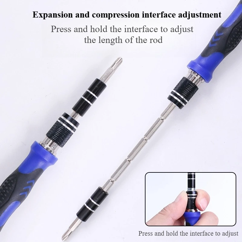 New Precision Screwdriver Set 60-in-1 Magnetic Screwdriver Bit Kit For Phones Game Console Tablet PC Electronics Repair Tool