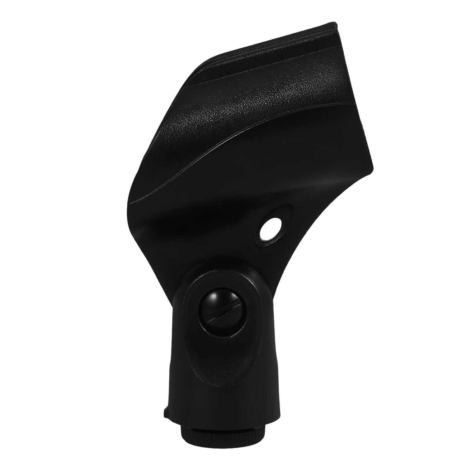 

Adjustable Microphone Clip Holder U-Shaped Clamp for Wired Wireless Mics Durable and Stable Microphone Clip Simple Mic Stand