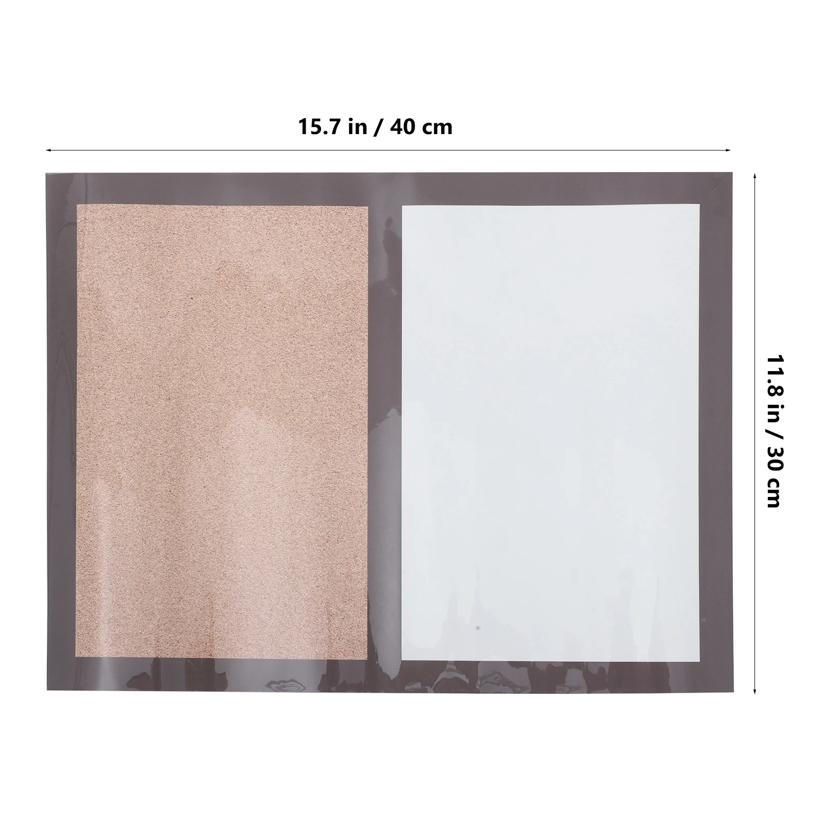 Blackboard Cork Board Combination Whiteboard Memo Photo Wall Message Board Lightweight Wear Resistant Office Classroom Home