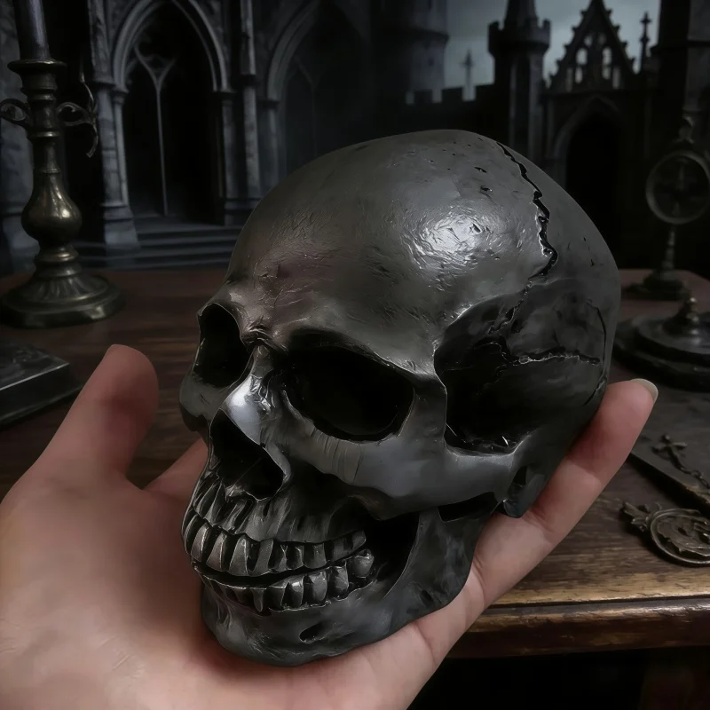 Silicone Skull Mold - DIY Mold, Suitable for Resin, Candle, Gypsum, Chocolate, Cake, and Home Decoration Crafts Production