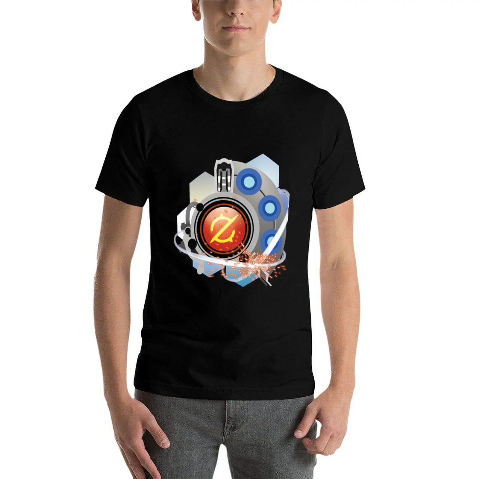 FFXIV Gunbreaker Job Mat T-Shirt Relaxed Fit Casual Short Sleeve Top view 3