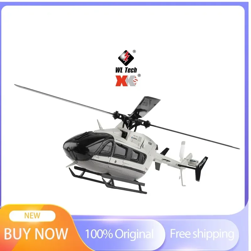 

WeiLi K160 RC Helicopter 4 Channels Brushless EC-145 High Altitude Stabilization Simulation Model Toy for Remote Control