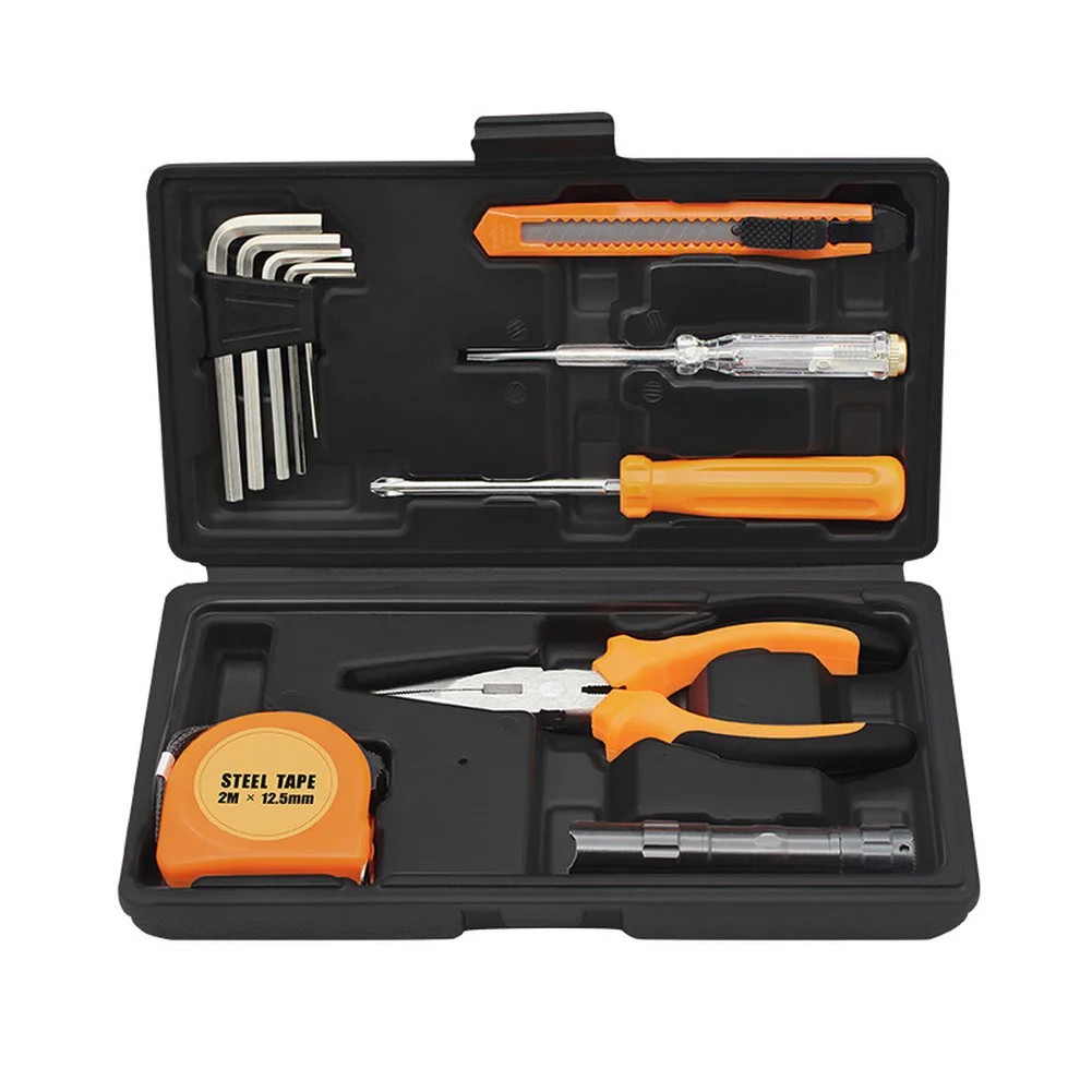 

12-Piece Household Toolbox Set For Durable 12-Piece Household Toolbox Set: Essential Tools For DIY & Repairs 12-Piece Household