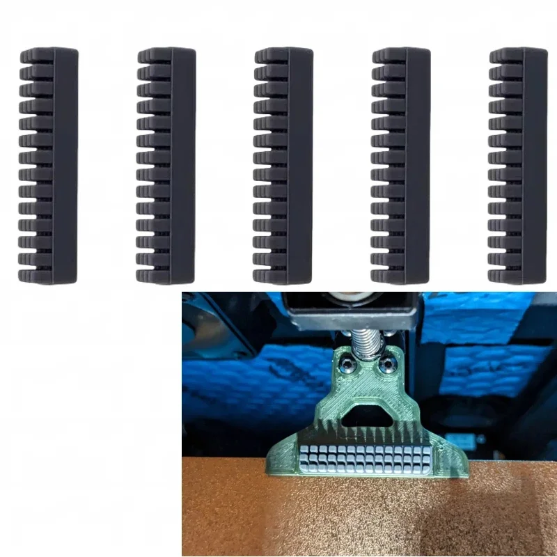 Nozzle Brush for Creality K1/K1C/K1 Max Wiper Silicone Brush Hotbed Scrubber Cleaning Tool for Creality K1 3D Printer Parts