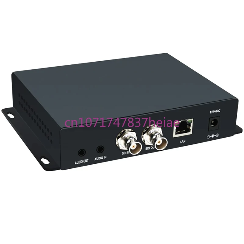 H265 H264 HEVC SDI Video Streaming Encoder with OLED with HTTP UTP RTSP RTMP RTMPS SRT RTP ONVIF protocol