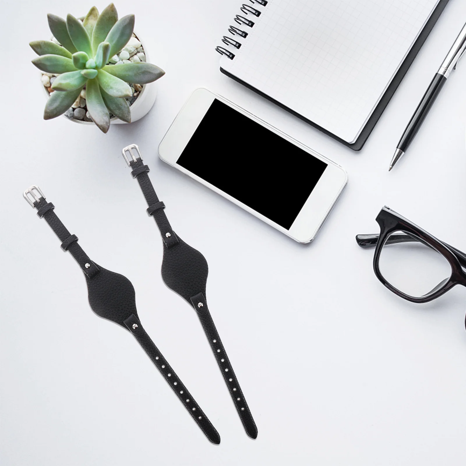 

Genuine Layer Watch Strap Women Watch Wristband Durable Simple Design Compatible with Multiple Watches Fashion Wrist