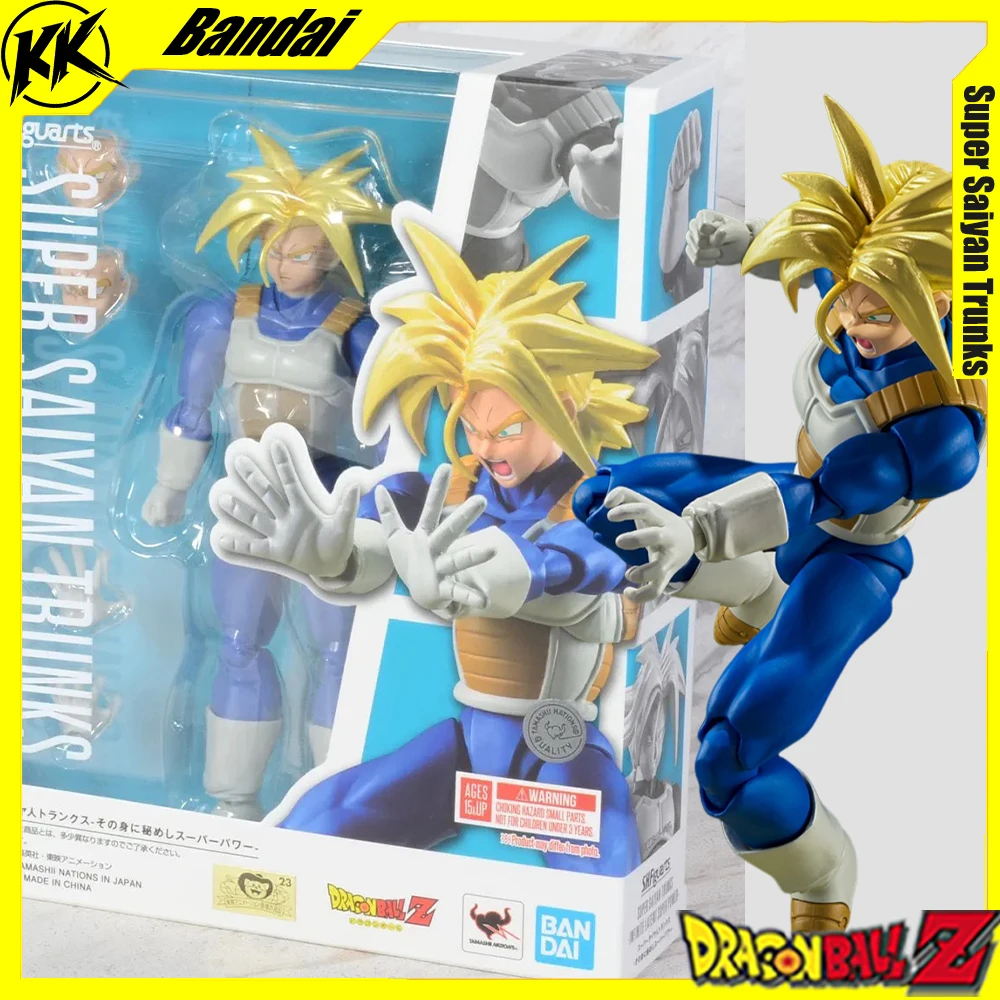 

В наличии оригинальная фигурка Bandai Dragon Ball Z Super Saiyan Trunks S.H.Figuarts Hidden Super Power Gifts CollectibleSTOYS