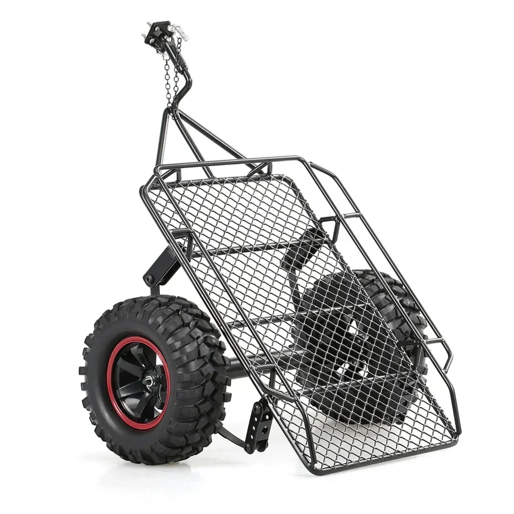 Metal RC Trailer Hopper Frame Simulation For 1/10 Rock Crawler Truck Trail Traxxas TRX-4 TRX4 Axial SCX10 RC4WD D90 CC01