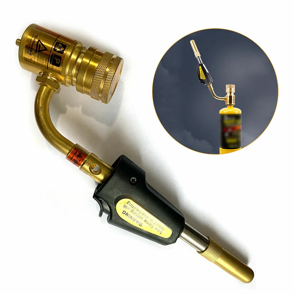 Self Ignition Turbos Blowing Torches Propanes Soldering Welding Plumbing Tool For Air-conditioning