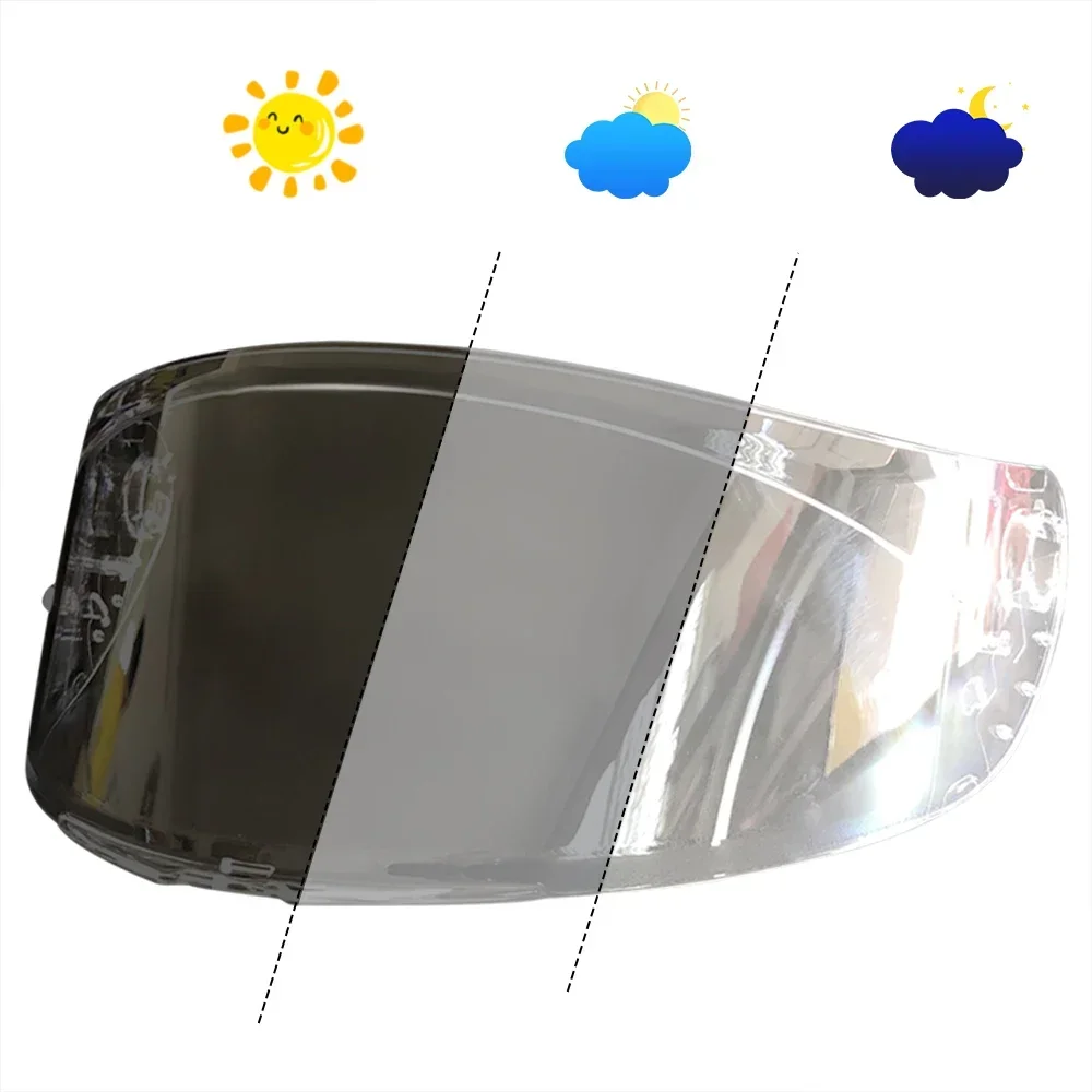 

helmet Photochromic Visor For MT V14,Revenge2 Rapide Pro,Blade 2 SV,Targo