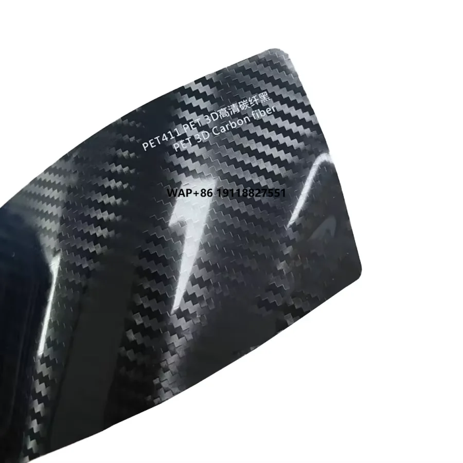 

Premium High-Gloss Carbon Fiber Vinyl Wrap Film Self-Adhesive Waterproof UV Resistant for Cars Furniture Carbon Car Stickers