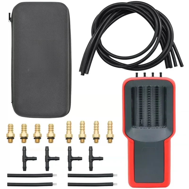 Motorcycle 4 Cylinder Balance Gauge, Four Cylinder Synchronization Tester, Carburetor & EFI Dual Four Cylinder Balance Meter