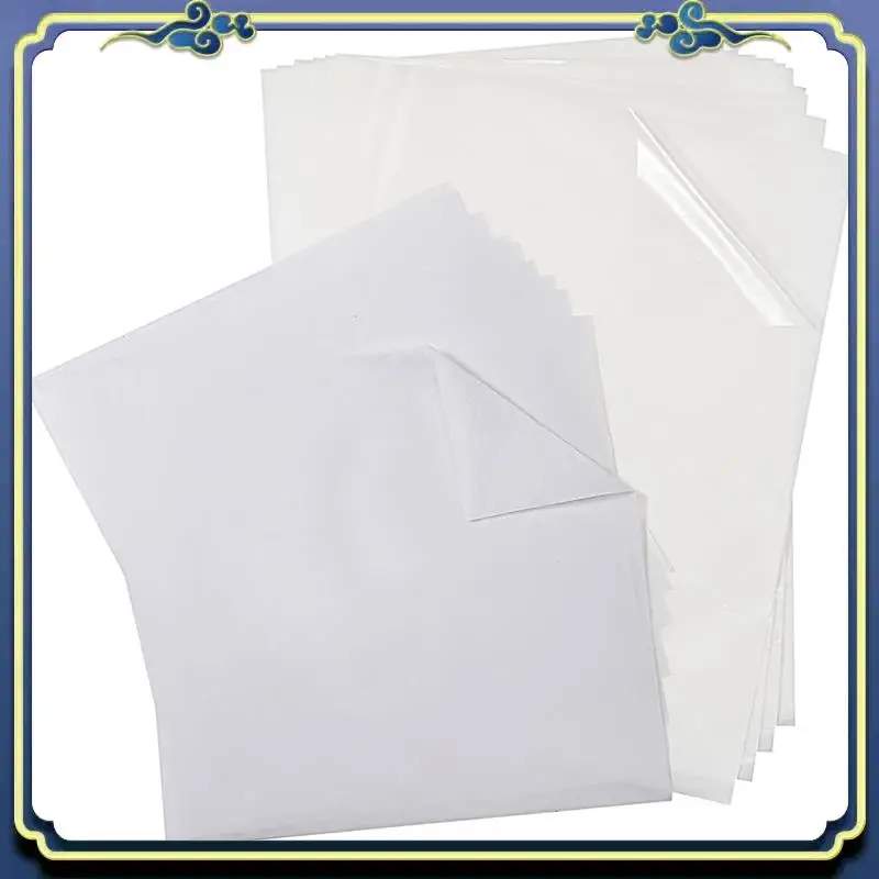 

A56P-20 шт. двухсторонние клейкие листы для утюга с 100 шт. отрывная машина, стабилизатор вышивки, подложка для рукоделия