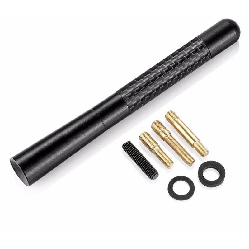 12cm Carbon Fiber Short Radio Antenna Car Roof Radio Antenna Replacement Drop Shipping